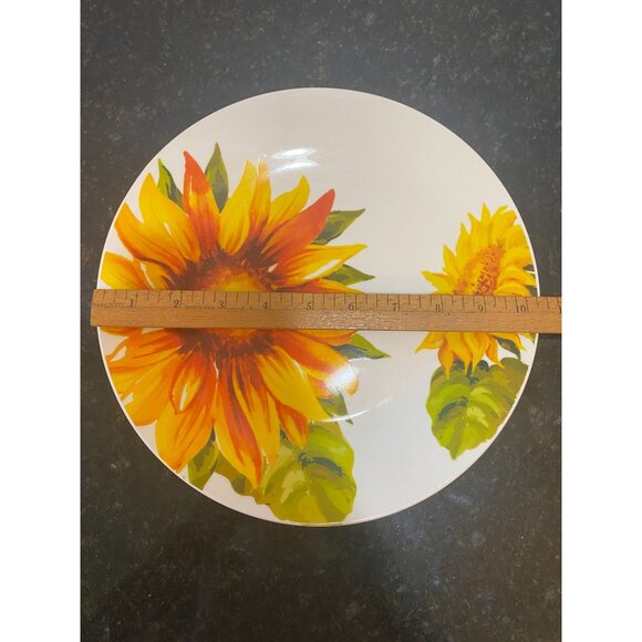 Royal Norfolk 10" Sunflower Plate - Picture 4 of 6